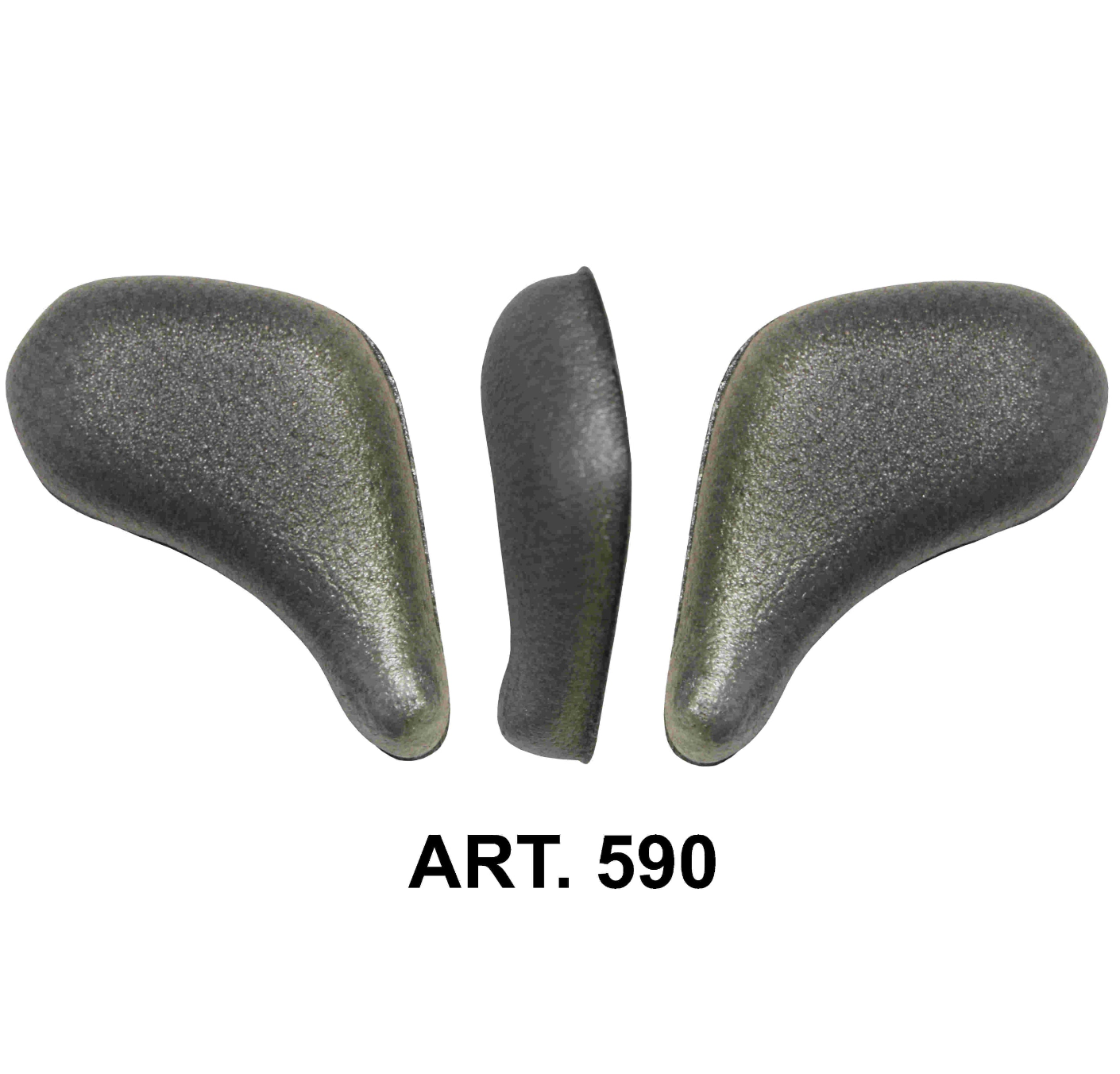 Ein Paar dickere Polster (3 cm) für Leistenbrüche Orione Ref.540 Ref.590