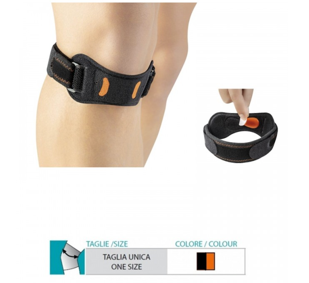 Kniegurt Unterstützung (Patella-Unterstützung) Ref.4110 Orione