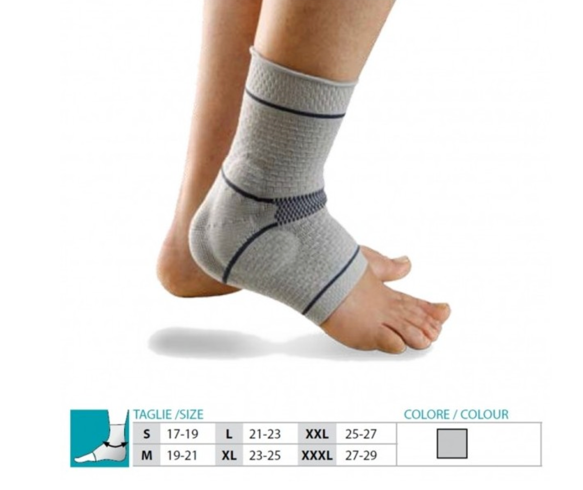 Sprunggelenkbandage mit Pelotten für Malleolen Ref.406 Orione Knöchelknöcheleinsätze
