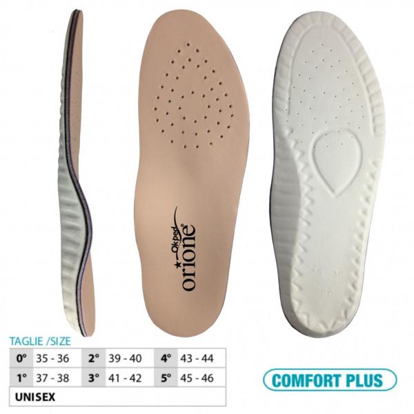 Plantillas anatómicas ORIONE® OKPED® con soporte arco plantar y almohadilla metatarsal Art 127