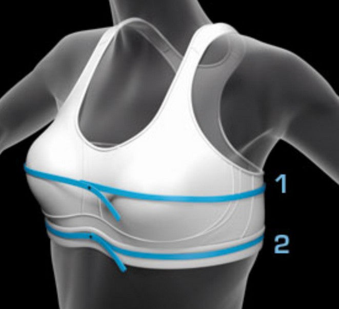 POSTOPERATIVER BH WEISS MIT KLETTBAND ART.9696 ORIONE®