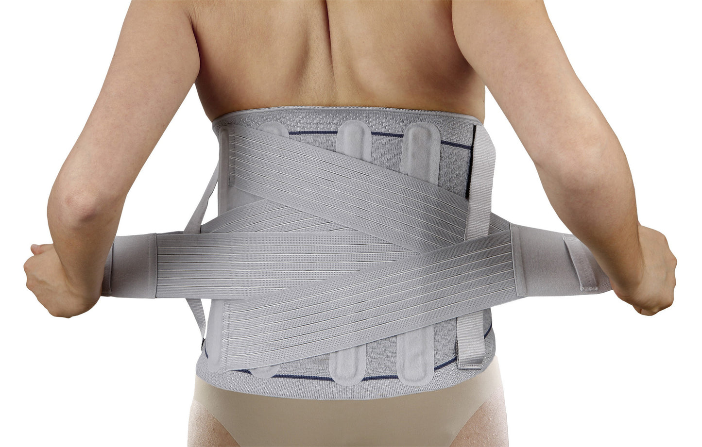 Lumbosacral-Bandage mit Pelotte und doppel Träger ORIONE® Art.3089
