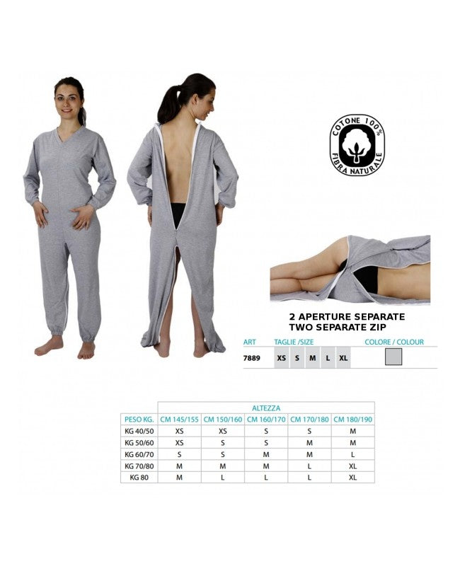 HOMECARE Hygiene-Pyjama – Ref. Nr. 7889 ST