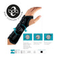 Orione Handgelenk Bandage MIT ZENTRALEM VERSCHLUSS Ref.244