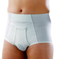 Bruchslip für Leistenbruch Weiß Sport-Model mit hohen Schnitt und vorderne öffnung Art.316 ORIONE®